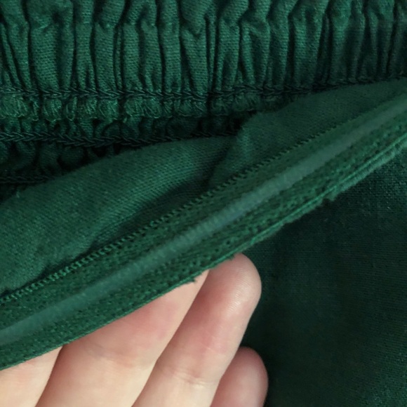 Aerie Green Halter Neck Braided Strap Linen Blend Maxi Dress - Picture 5 of 10